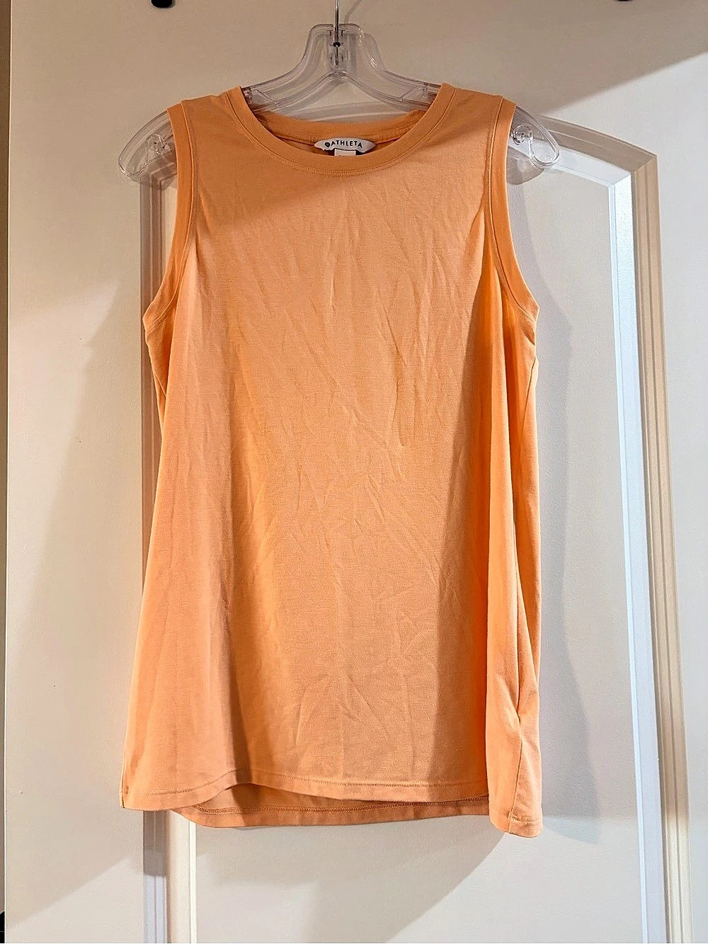 Athleta Orange Tank Top Size Small Like New